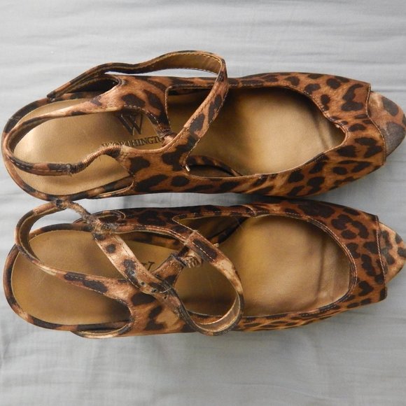 Leopard Print Heels - Picture 3 of 9